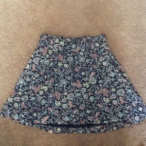 Beautiful paisley and floral skirt